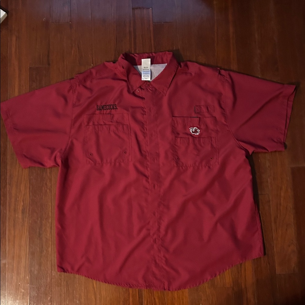 Knights Apparel ProEdge USC Gamecocks Button-Up Shirt